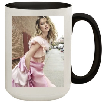 Amber Heard 15oz Colored Inner & Handle Mug