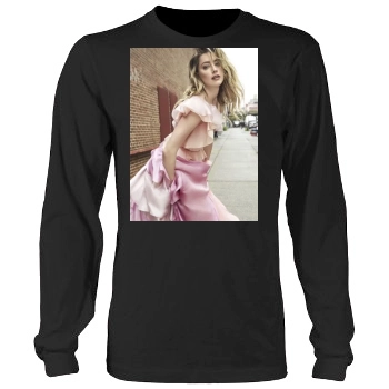 Amber Heard Men's Heavy Long Sleeve TShirt