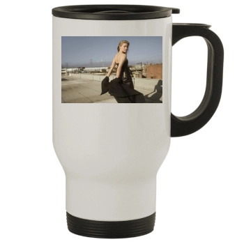 Amber Heard Stainless Steel Travel Mug