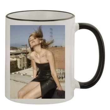 Amber Heard 11oz Colored Rim & Handle Mug