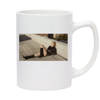 Amber Heard 14oz White Statesman Mug