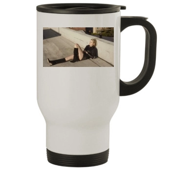 Amber Heard Stainless Steel Travel Mug