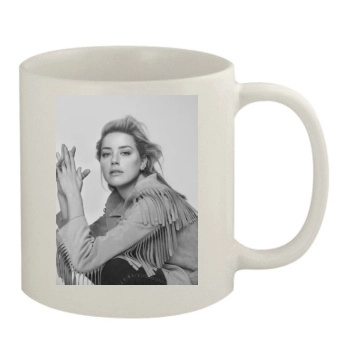 Amber Heard 11oz White Mug