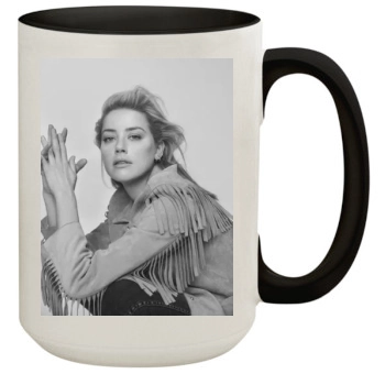 Amber Heard 15oz Colored Inner & Handle Mug