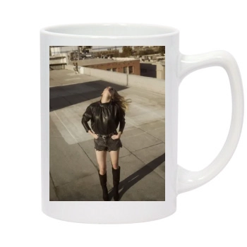 Amber Heard 14oz White Statesman Mug