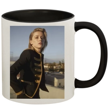 Amber Heard 11oz Colored Inner & Handle Mug