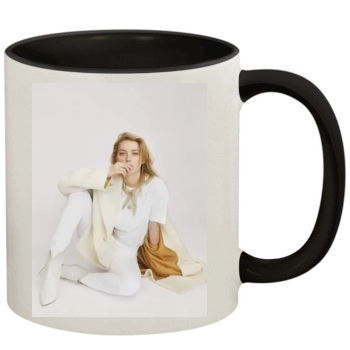 Amber Heard 11oz Colored Inner & Handle Mug