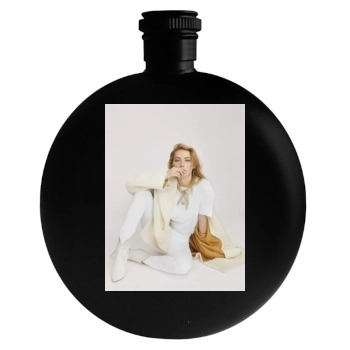 Amber Heard Round Flask