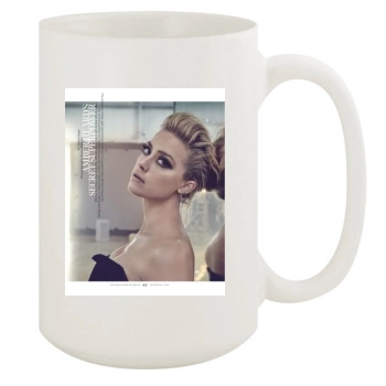 Amber Heard 15oz White Mug