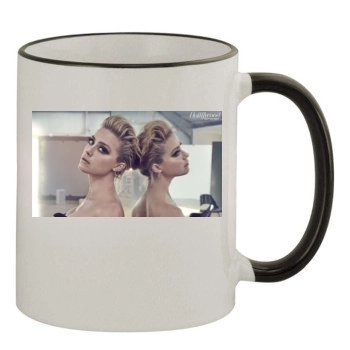 Amber Heard 11oz Colored Rim & Handle Mug