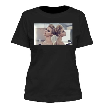 Amber Heard Women's Cut T-Shirt