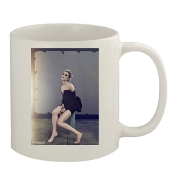 Amber Heard 11oz White Mug