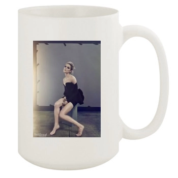 Amber Heard 15oz White Mug