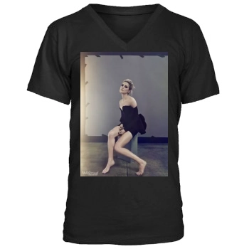 Amber Heard Men's V-Neck T-Shirt