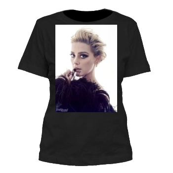 Amber Heard Women's Cut T-Shirt