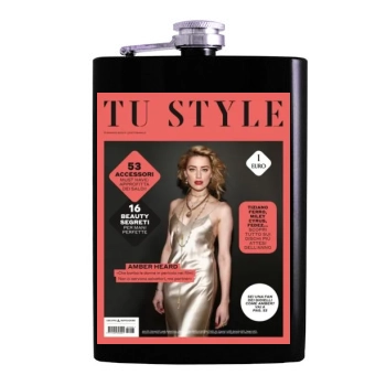 Amber Heard Hip Flask