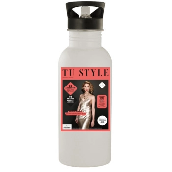 Amber Heard Stainless Steel Water Bottle