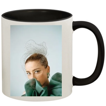 Amber Heard 11oz Colored Inner & Handle Mug