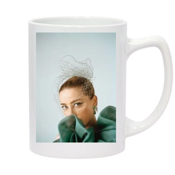 Amber Heard 14oz White Statesman Mug