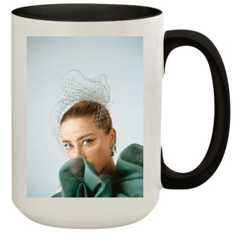 Amber Heard 15oz Colored Inner & Handle Mug