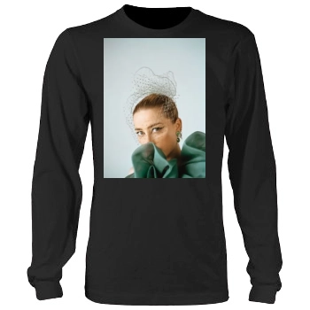 Amber Heard Men's Heavy Long Sleeve TShirt