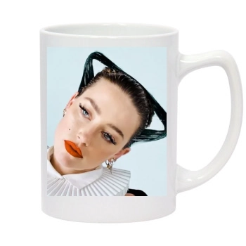 Amber Heard 14oz White Statesman Mug