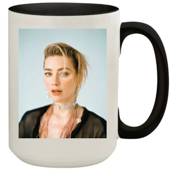 Amber Heard 15oz Colored Inner & Handle Mug