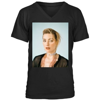 Amber Heard Men's V-Neck T-Shirt