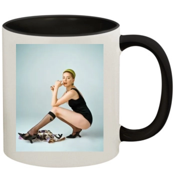 Amber Heard 11oz Colored Inner & Handle Mug