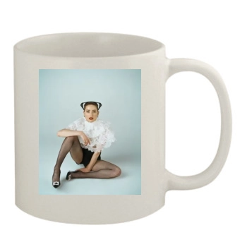 Amber Heard 11oz White Mug