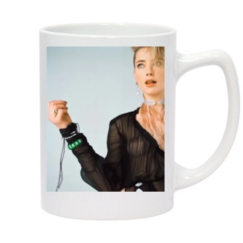 Amber Heard 14oz White Statesman Mug