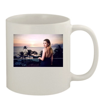 Amber Heard 11oz White Mug