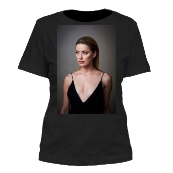 Amber Heard Women's Cut T-Shirt