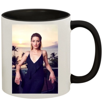 Amber Heard 11oz Colored Inner & Handle Mug