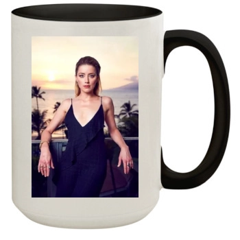 Amber Heard 15oz Colored Inner & Handle Mug