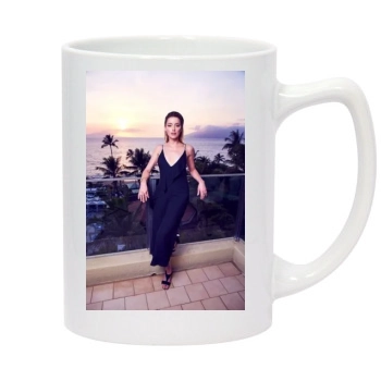 Amber Heard 14oz White Statesman Mug