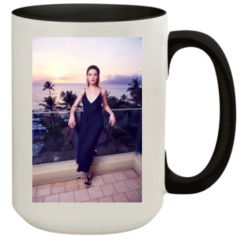 Amber Heard 15oz Colored Inner & Handle Mug