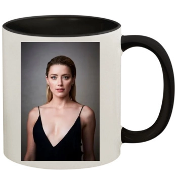 Amber Heard 11oz Colored Inner & Handle Mug