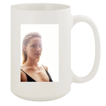 Amber Heard 15oz White Mug