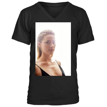 Amber Heard Men's V-Neck T-Shirt