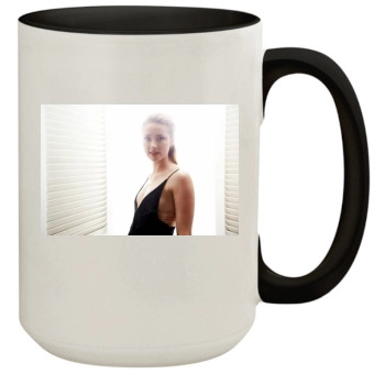 Amber Heard 15oz Colored Inner & Handle Mug