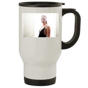 Amber Heard Stainless Steel Travel Mug