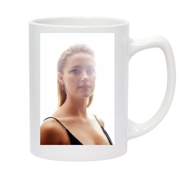 Amber Heard 14oz White Statesman Mug