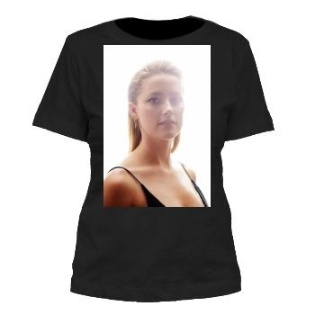 Amber Heard Women's Cut T-Shirt