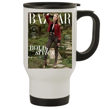 Amber Heard Stainless Steel Travel Mug