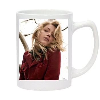 Amber Heard 14oz White Statesman Mug