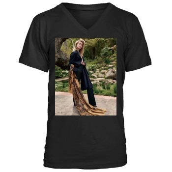 Amber Heard Men's V-Neck T-Shirt