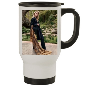 Amber Heard Stainless Steel Travel Mug