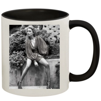 Amber Heard 11oz Colored Inner & Handle Mug