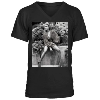 Amber Heard Men's V-Neck T-Shirt